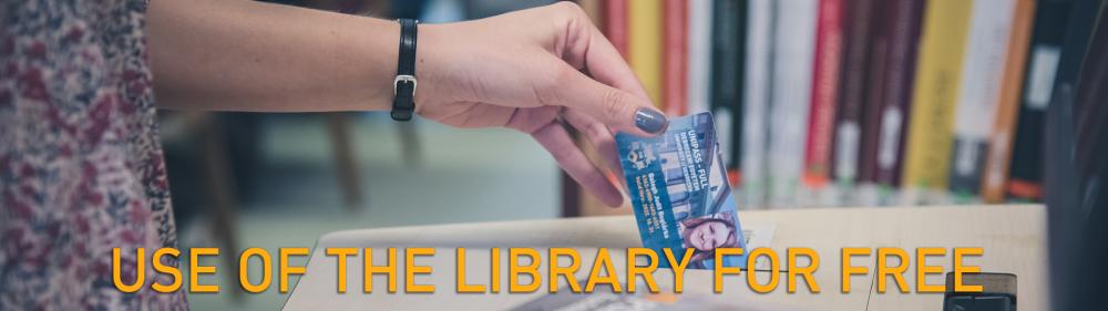 Use of the library for free